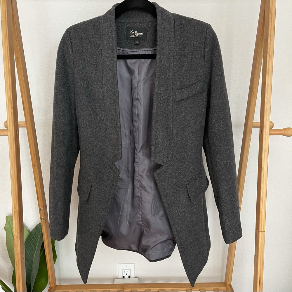 High quality grey coat/ blazer